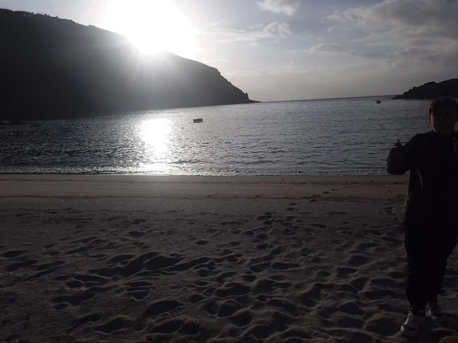 Ruta Dos Faros Corme - Puerto Galicia Playa Apartment ภายนอก รูปภาพ