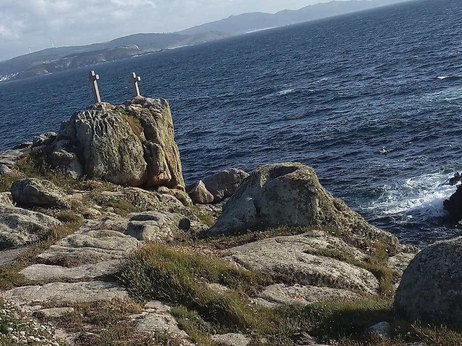 Ruta Dos Faros Corme - Puerto Galicia Playa Apartment ภายนอก รูปภาพ